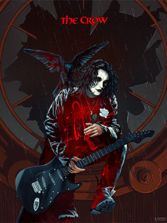 The Crow: Real Love is Forever Limited Edition Art Print Gallery Image 2