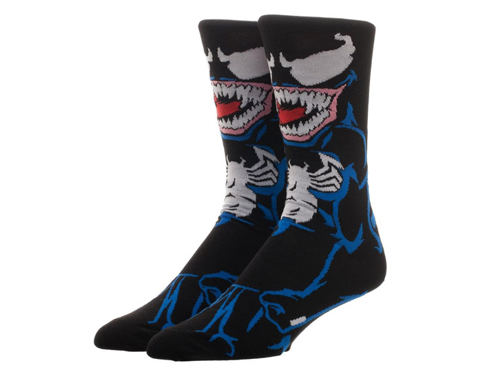 Marvel Venom Crew Socks Gallery Image 1