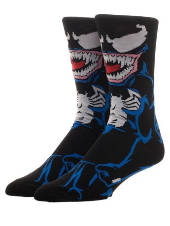 Marvel Venom Crew Socks Gallery Image 2