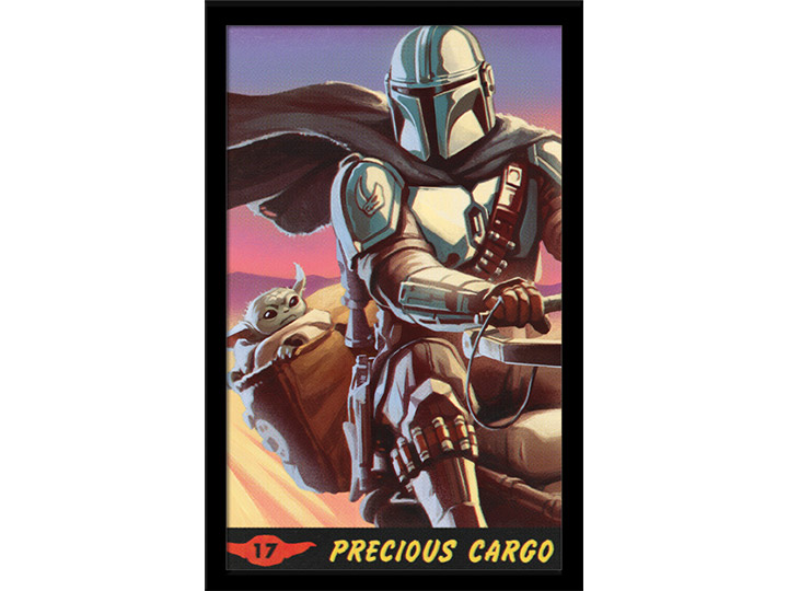 The Mandalorian Precious Cargo No.17 Framed Art Print Gallery Image 1