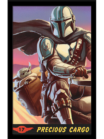 The Mandalorian Precious Cargo No.17 Framed Art Print Gallery Image 2