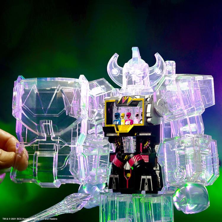 Mighty Morphin Power Rangers Super Cyborg Megazord (Clear) Gallery Image 4