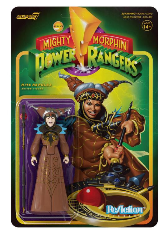 Mighty Morphin Power Rangers ReAction Rita Repulsa Figure Gallery Image 4