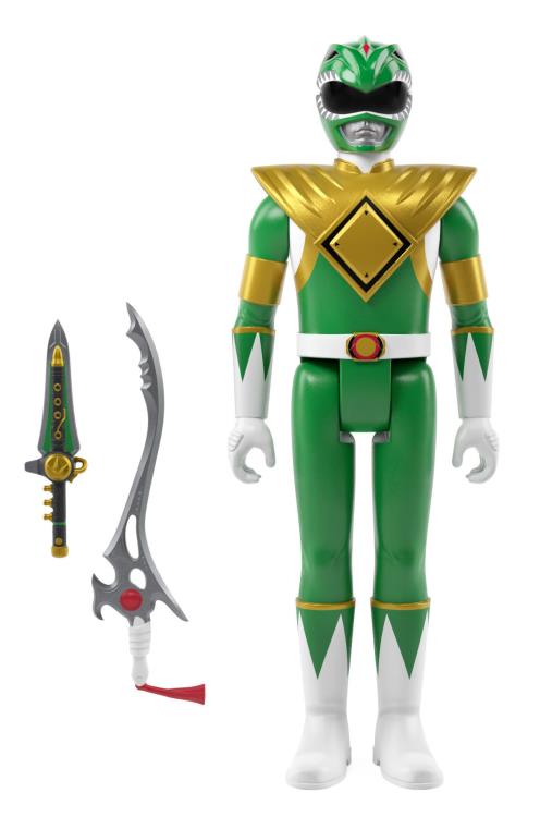 Mighty Morphin Power Rangers ReAction Green Ranger Figure Gallery Image 4