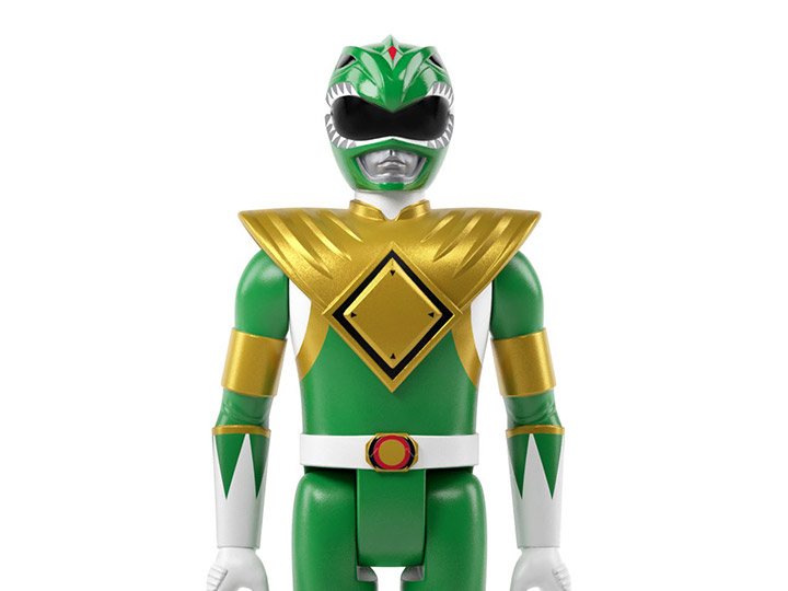 Mighty Morphin Power Rangers ReAction Green Ranger Figure Gallery Image 1