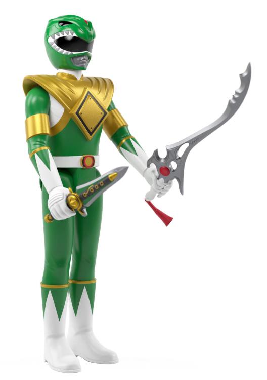 Mighty Morphin Power Rangers ReAction Green Ranger Figure Gallery Image 3