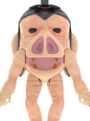 Mighty Morphin Power Rangers ReAction Pudgy Pig Figure Gallery Image 2
