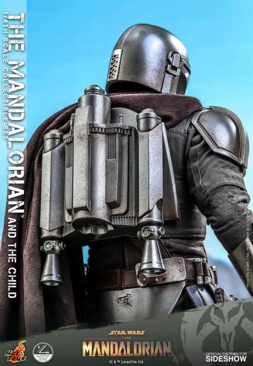 The Mandalorian QS016 The Mandalorian and The Child 1/4 Scale Collectible Figure Gallery Image 11