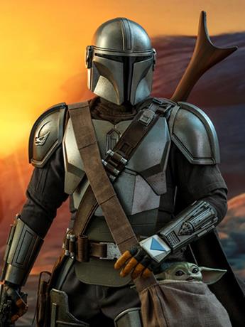 The Mandalorian QS016 The Mandalorian and The Child 1/4 Scale Collectible Figure Gallery Image 2