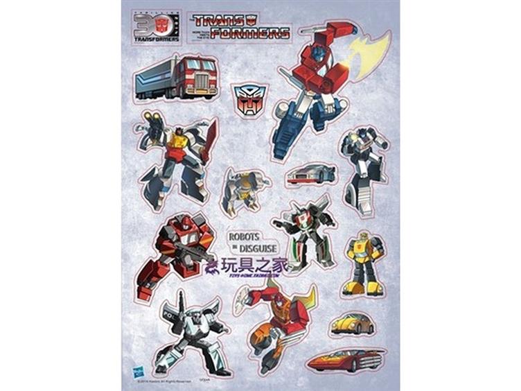 Transformers G1 Assorted Stickers Style A Gallery Image 1