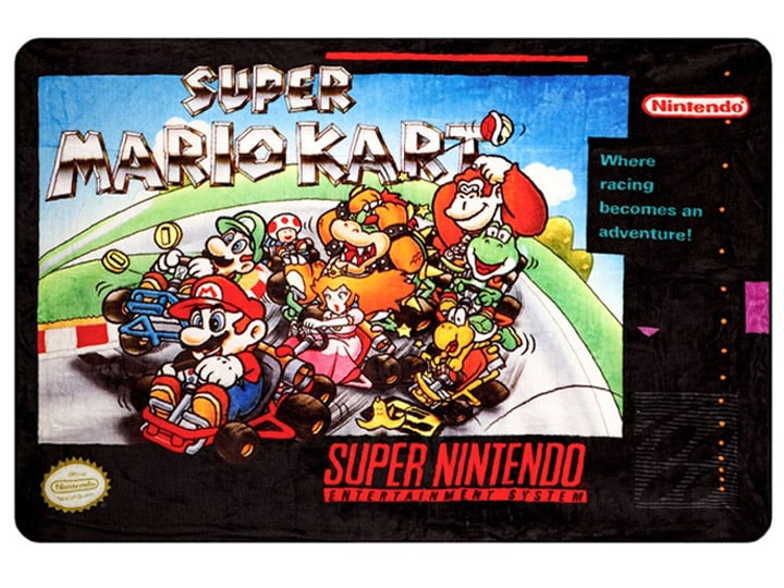 Super Mario Kart Fleece Throw Gallery Image 1