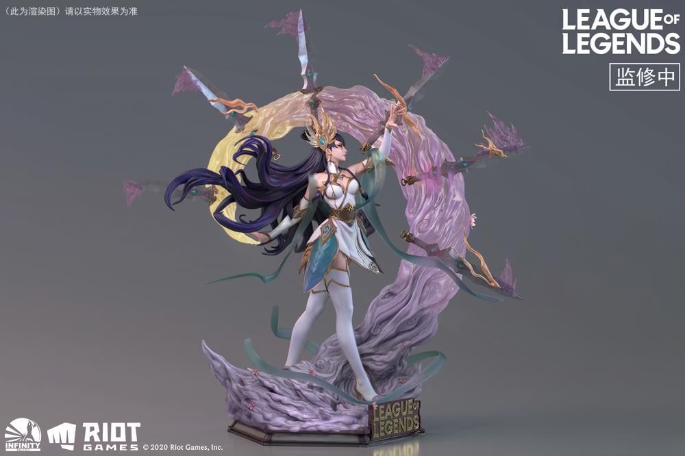 League of Legends Irelia 1/4 Scale Limited Edition Statue Gallery Image 6