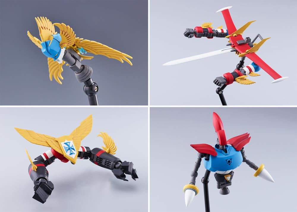 Gattai Robot Atlanger ACKS Atlanger & Hodaka Atori Model Kit Set Gallery Image 15