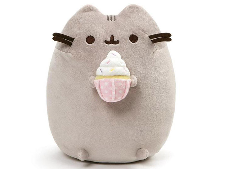 Pusheen Sprinkled Cupcake 9.5" Plush Gallery Image 1