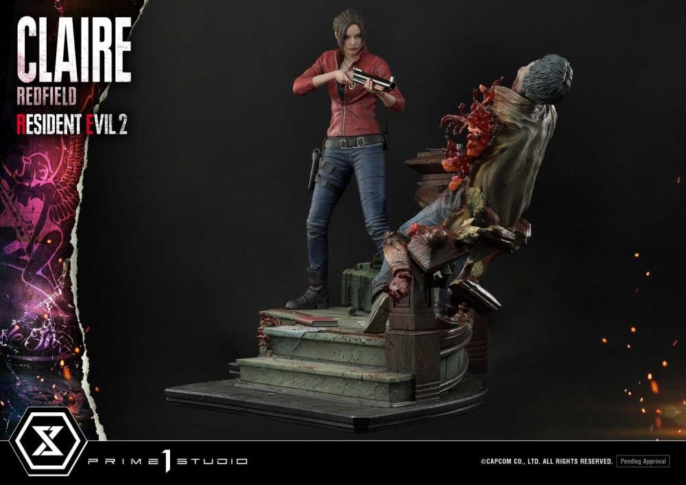 Resident Evil 2 Ultimate Premium Masterline Claire Redfield 1/4 Scale Statue Gallery Image 7