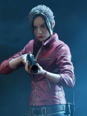 Resident Evil 2 Ultimate Premium Masterline Claire Redfield 1/4 Scale Statue Gallery Image 2