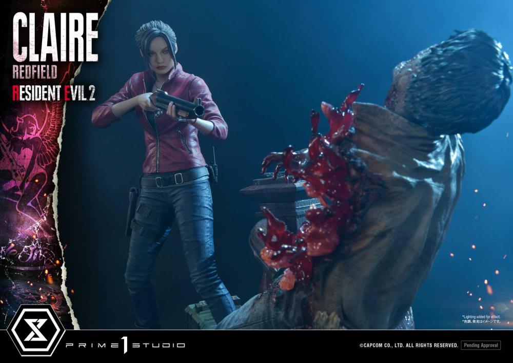 Resident Evil 2 Ultimate Premium Masterline Claire Redfield 1/4 Scale Statue Gallery Image 14