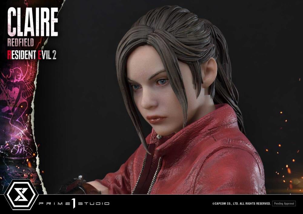 Resident Evil 2 Ultimate Premium Masterline Claire Redfield 1/4 Scale Statue Gallery Image 11
