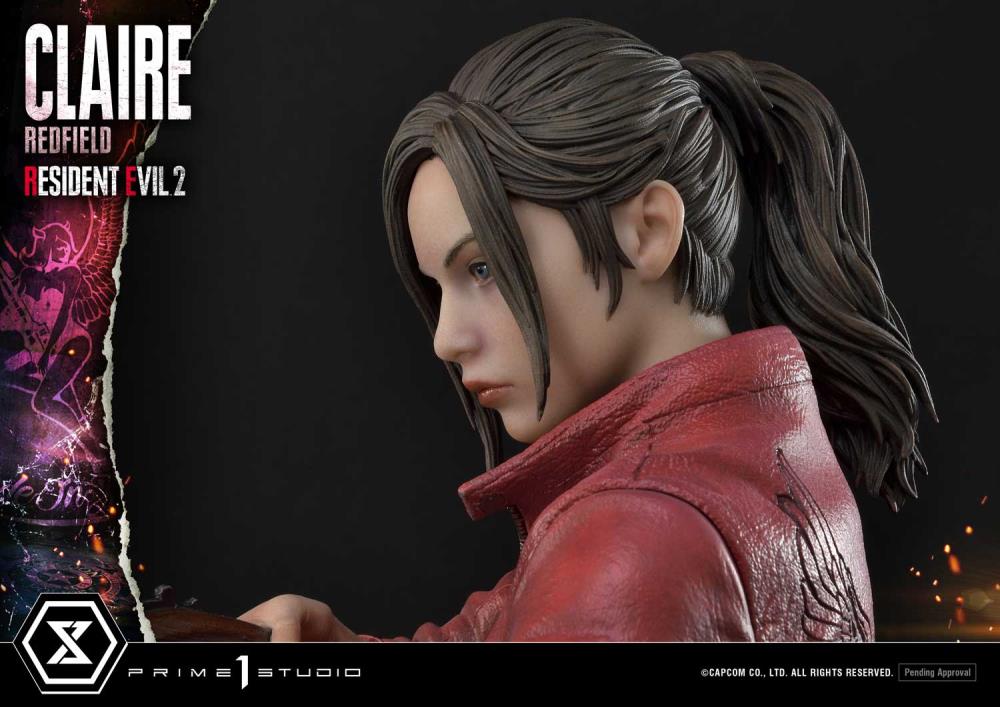 Resident Evil 2 Ultimate Premium Masterline Claire Redfield 1/4 Scale Statue Gallery Image 12