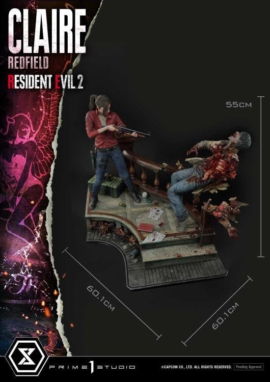 Resident Evil 2 Ultimate Premium Masterline Claire Redfield 1/4 Scale Statue Gallery Image 5
