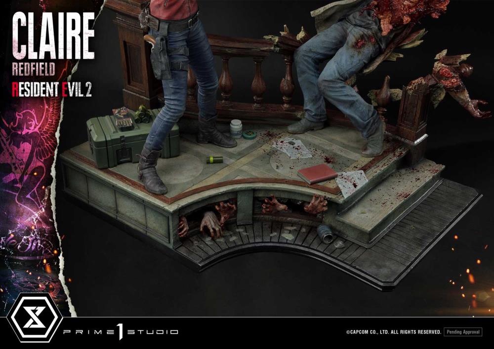 Resident Evil 2 Ultimate Premium Masterline Claire Redfield 1/4 Scale Statue Gallery Image 20