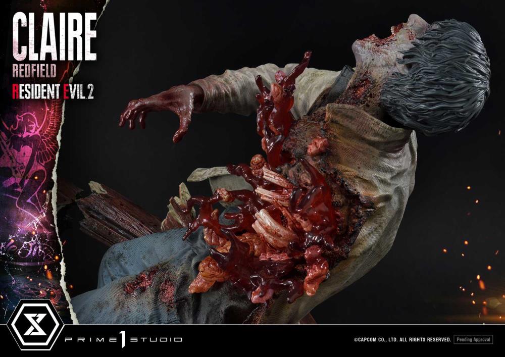 Resident Evil 2 Ultimate Premium Masterline Claire Redfield 1/4 Scale Statue Gallery Image 22