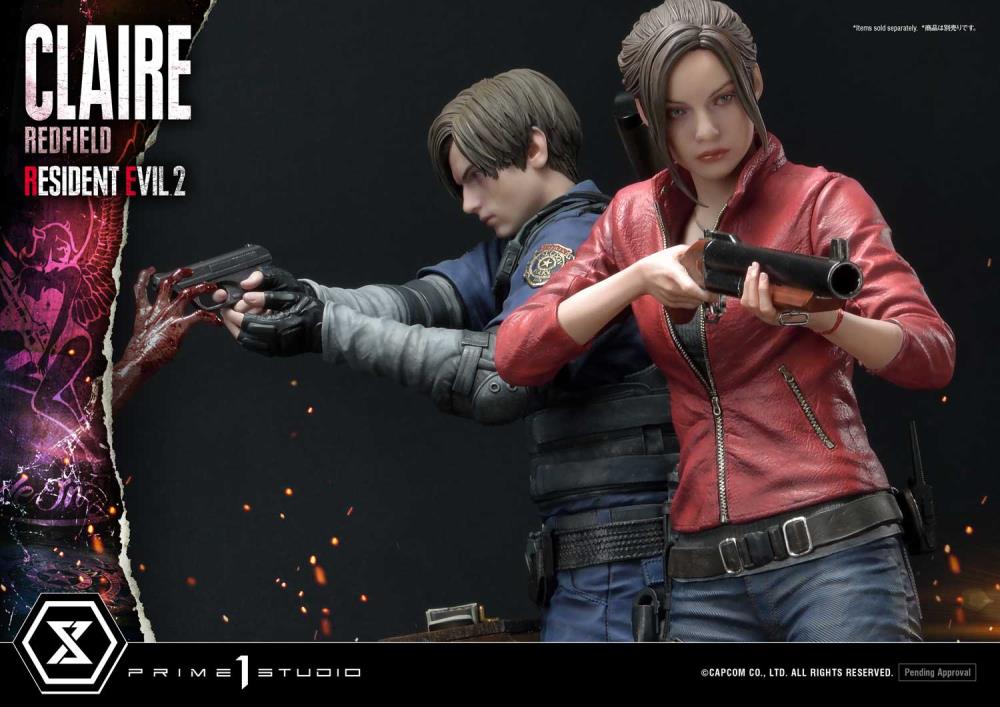 Resident Evil 2 Ultimate Premium Masterline Claire Redfield 1/4 Scale Statue Gallery Image 28