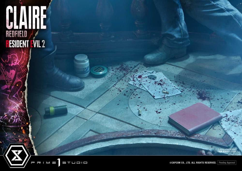Resident Evil 2 Ultimate Premium Masterline Claire Redfield 1/4 Scale Statue Gallery Image 16