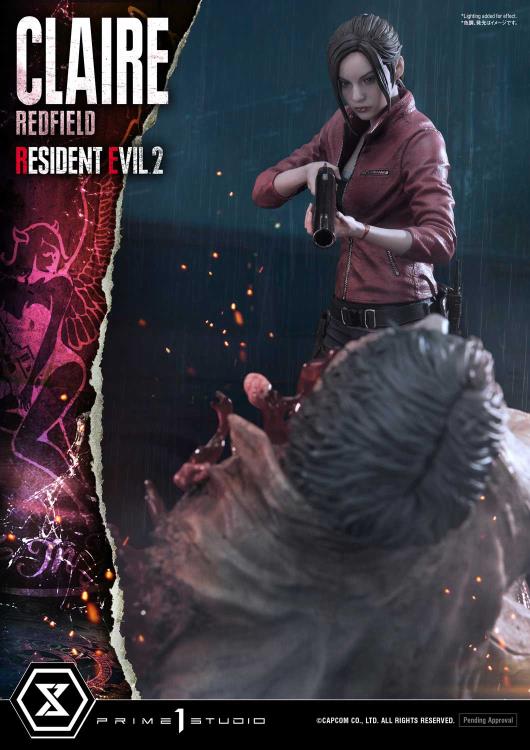 Resident Evil 2 Ultimate Premium Masterline Claire Redfield 1/4 Scale Statue Gallery Image 13