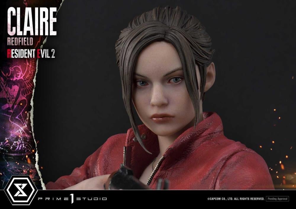 Resident Evil 2 Ultimate Premium Masterline Claire Redfield 1/4 Scale Statue Gallery Image 10