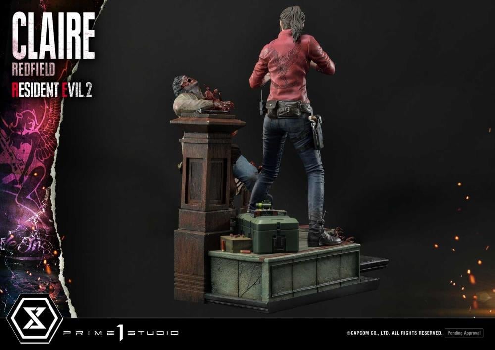 Resident Evil 2 Ultimate Premium Masterline Claire Redfield 1/4 Scale Statue Gallery Image 9