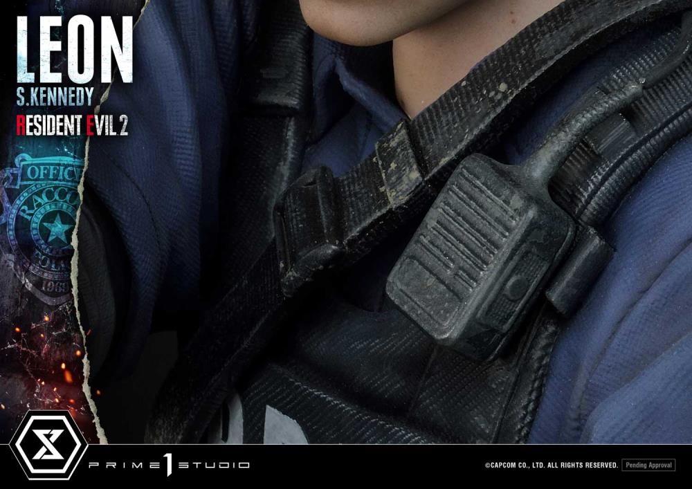 Resident Evil 2 Ultimate Premium Masterline Leon S. Kennedy 1/4 Scale Statue Gallery Image 31