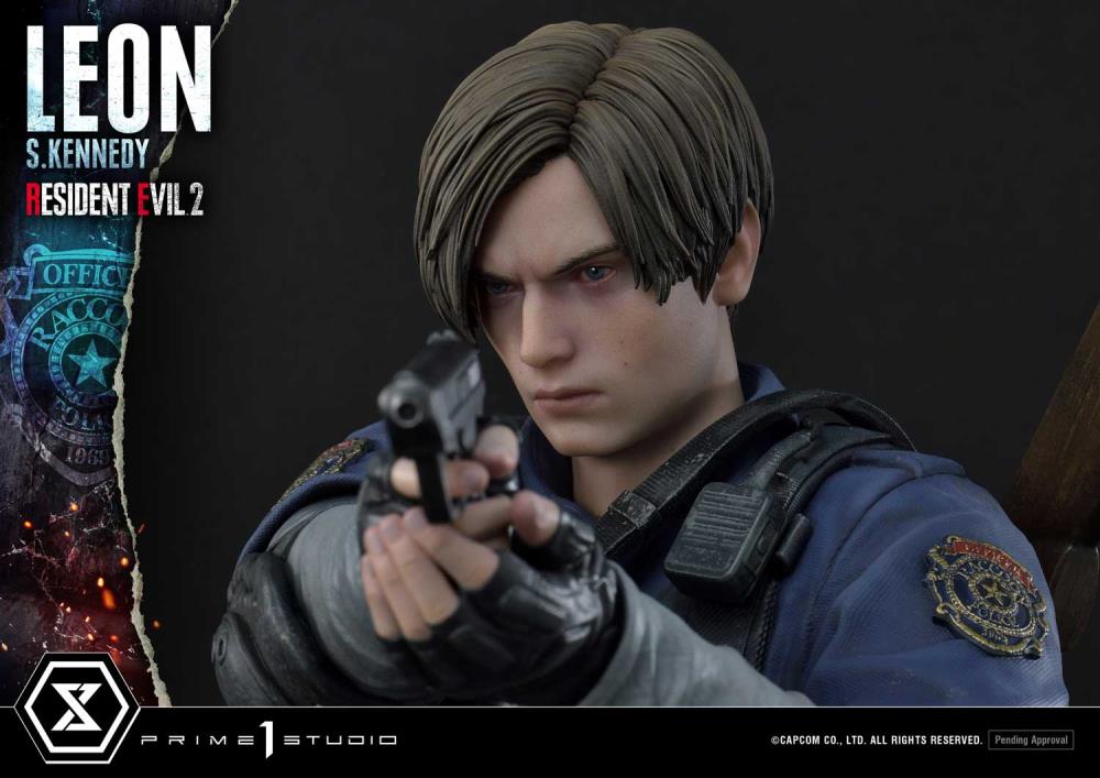 Resident Evil 2 Ultimate Premium Masterline Leon S. Kennedy 1/4 Scale Statue Gallery Image 20