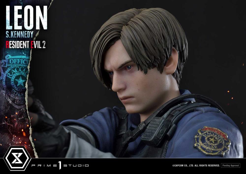 Resident Evil 2 Ultimate Premium Masterline Leon S. Kennedy 1/4 Scale Statue Gallery Image 22