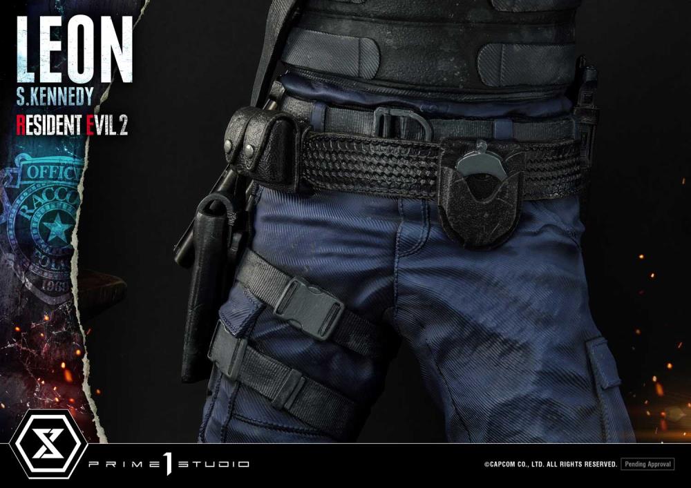 Resident Evil 2 Ultimate Premium Masterline Leon S. Kennedy 1/4 Scale Statue Gallery Image 30