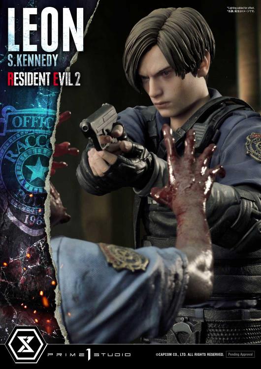 Resident Evil 2 Ultimate Premium Masterline Leon S. Kennedy 1/4 Scale Statue Gallery Image 16