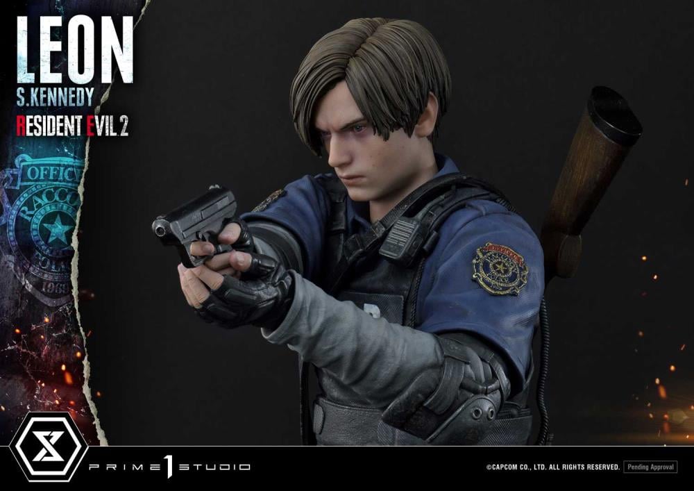 Resident Evil 2 Ultimate Premium Masterline Leon S. Kennedy 1/4 Scale Statue Gallery Image 19