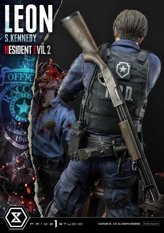 Resident Evil 2 Ultimate Premium Masterline Leon S. Kennedy 1/4 Scale Statue Gallery Image 18