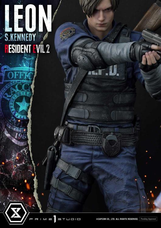 Resident Evil 2 Ultimate Premium Masterline Leon S. Kennedy 1/4 Scale Statue Gallery Image 17