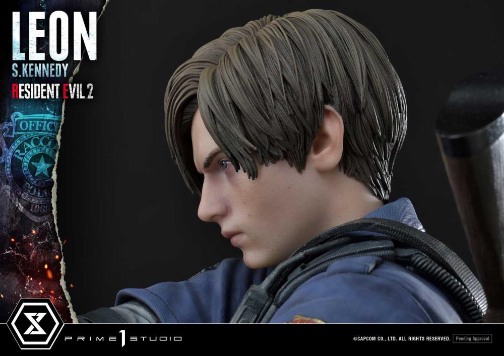 Resident Evil 2 Ultimate Premium Masterline Leon S. Kennedy 1/4 Scale Statue Gallery Image 21