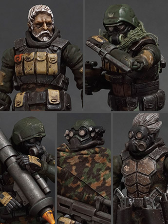 Acid Rain FAV-SP14 A Walk in the Park 1/18 Scale Action Figure Set Gallery Image 2