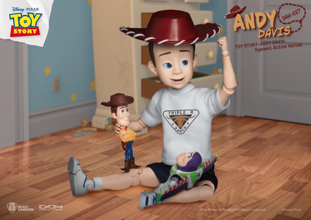Toy Story Dynamic 8ction Heroes Andy Davis Gallery Image 3