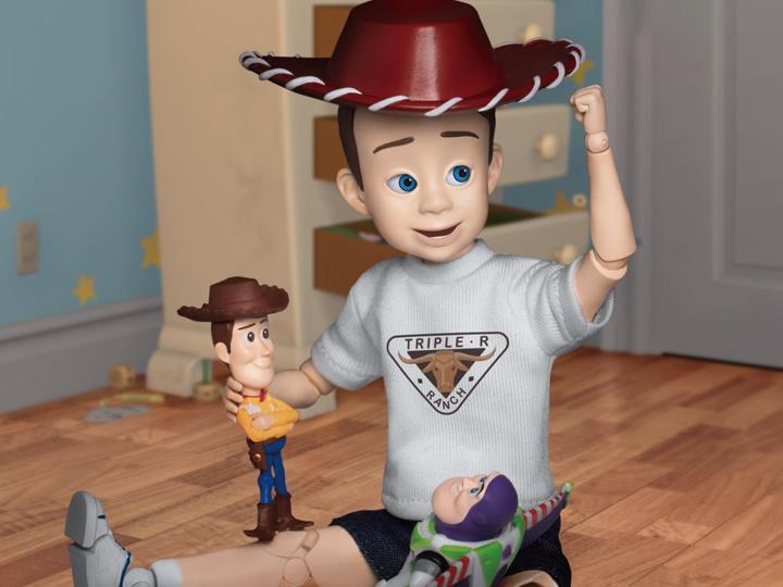 Toy Story Dynamic 8ction Heroes Andy Davis Gallery Image 1
