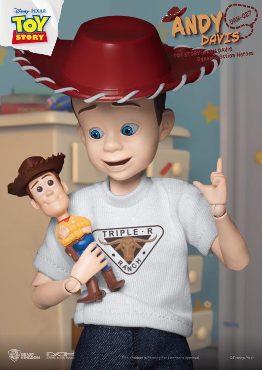 Toy Story Dynamic 8ction Heroes Andy Davis Gallery Image 5