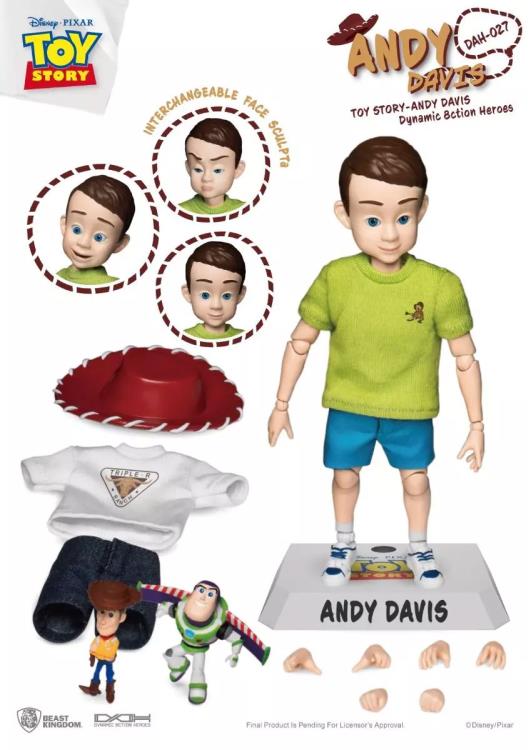 Toy Story Dynamic 8ction Heroes Andy Davis Gallery Image 10