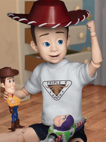Toy Story Dynamic 8ction Heroes Andy Davis Gallery Image 2