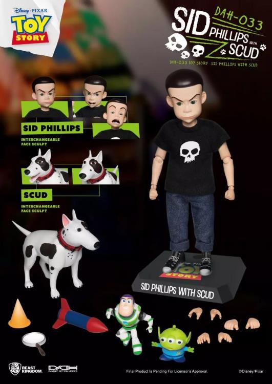 Toy Story Dynamic 8ction Heroes Sid & Scud Gallery Image 9
