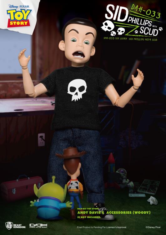 Toy Story Dynamic 8ction Heroes Sid & Scud Gallery Image 4