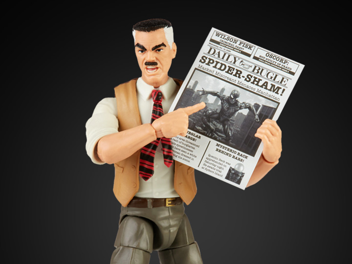 Spider-Man Marvel Legends Retro Collection J. Jonah Jameson Action Figure Gallery Image 1