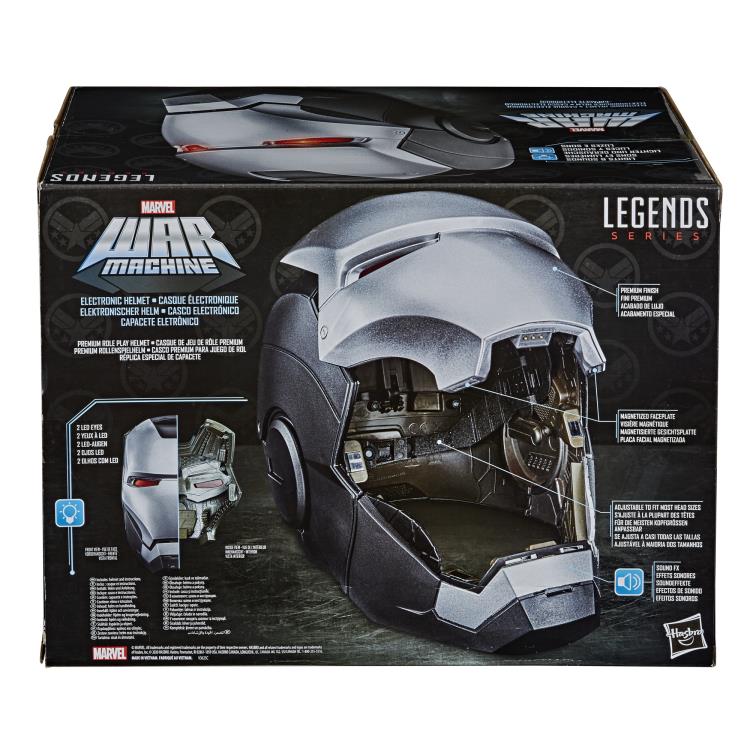Marvel Legends War Machine 1:1 Scale Wearable Electronic Helmet Gallery Image 3